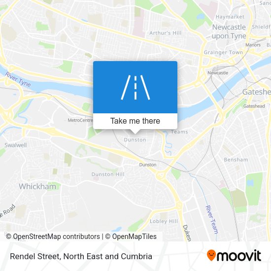 Rendel Street map