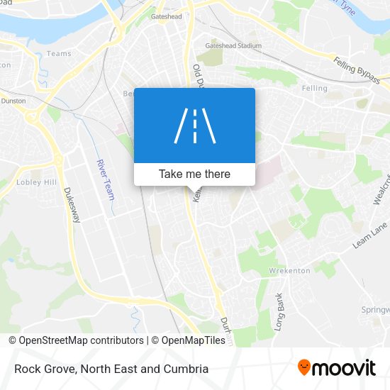Rock Grove map