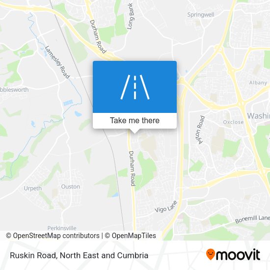 Ruskin Road map