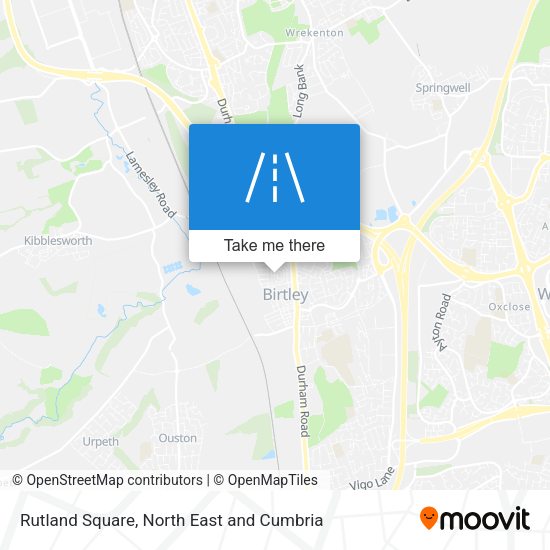 Rutland Square map