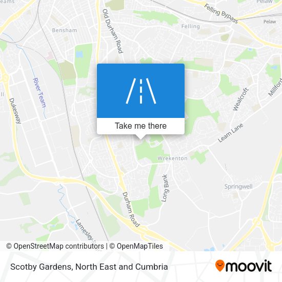 Scotby Gardens map
