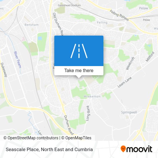 Seascale Place map