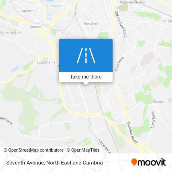 Seventh Avenue map