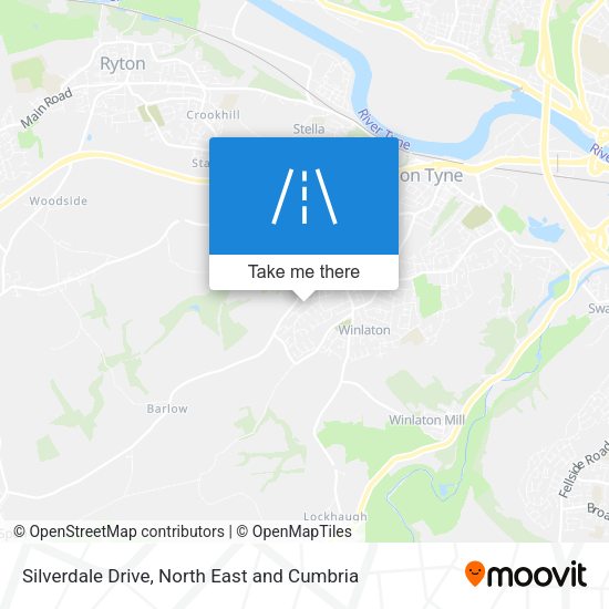 Silverdale Drive map