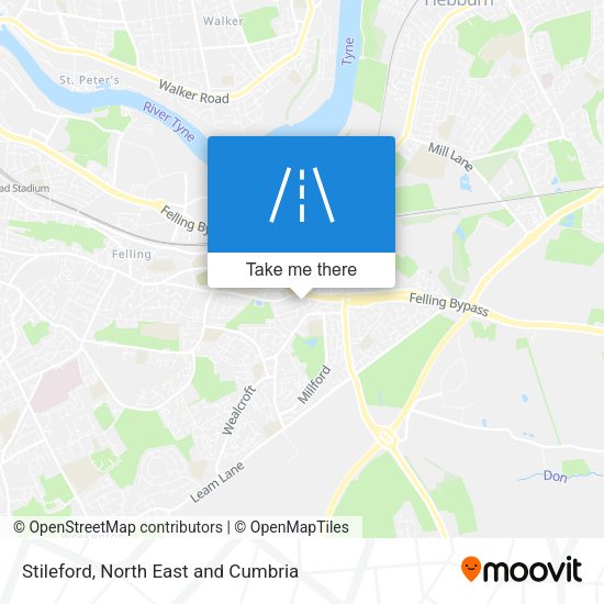 Stileford map