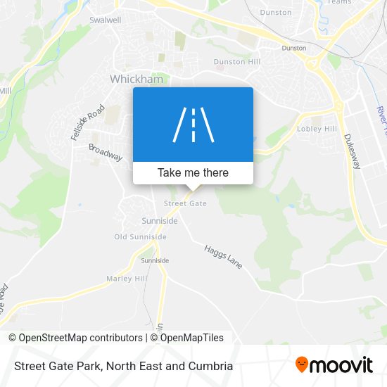 Street Gate Park map