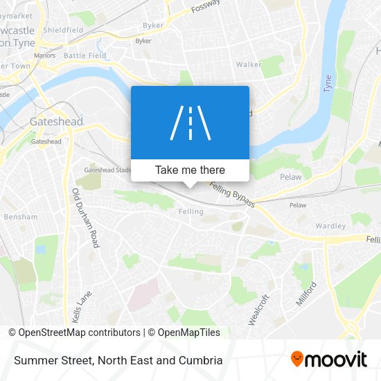 Summer Street map