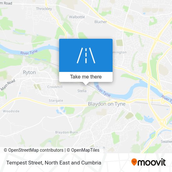 Tempest Street map