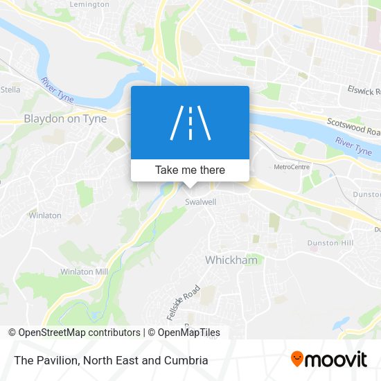 The Pavilion map
