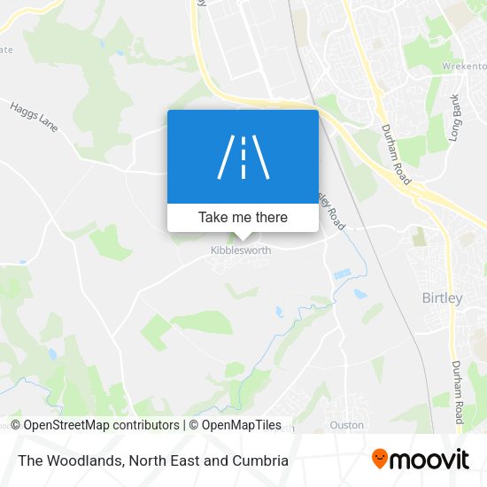 The Woodlands map