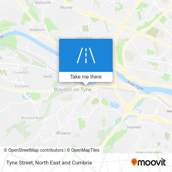 Tyne Street map