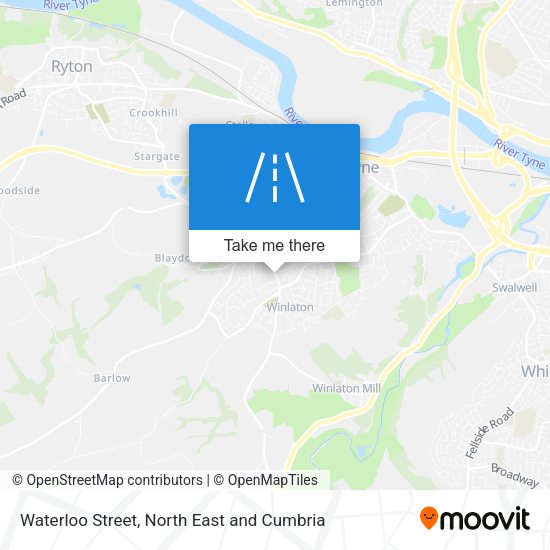 Waterloo Street map
