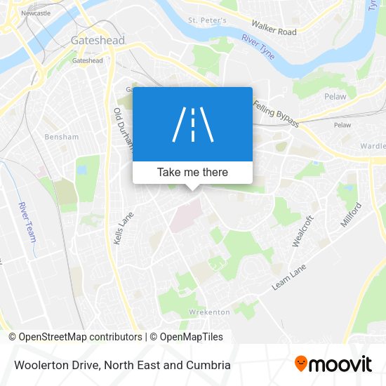 Woolerton Drive map