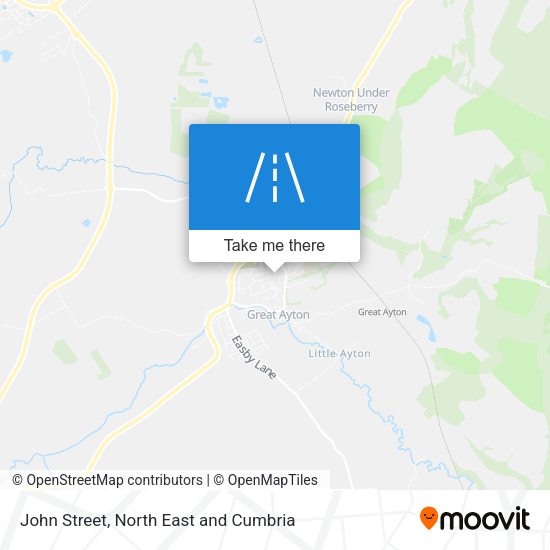 John Street map