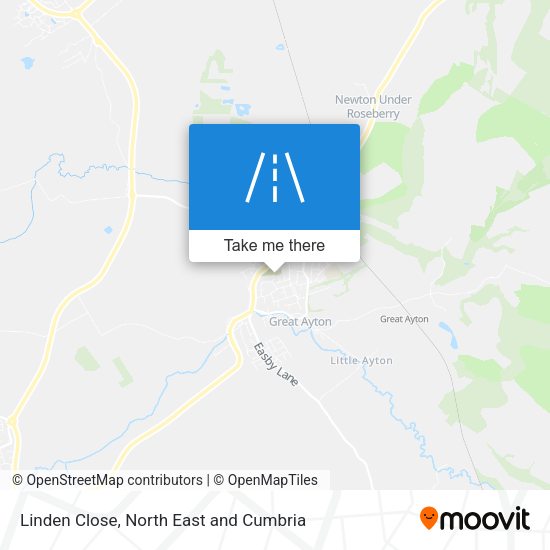 Linden Close map