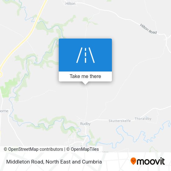 Middleton Road map