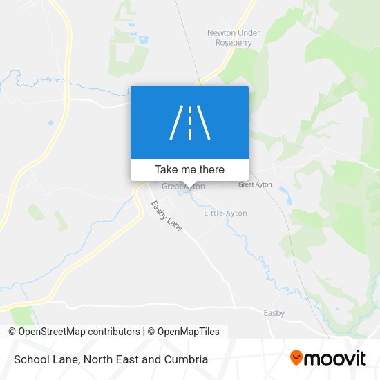 School Lane map