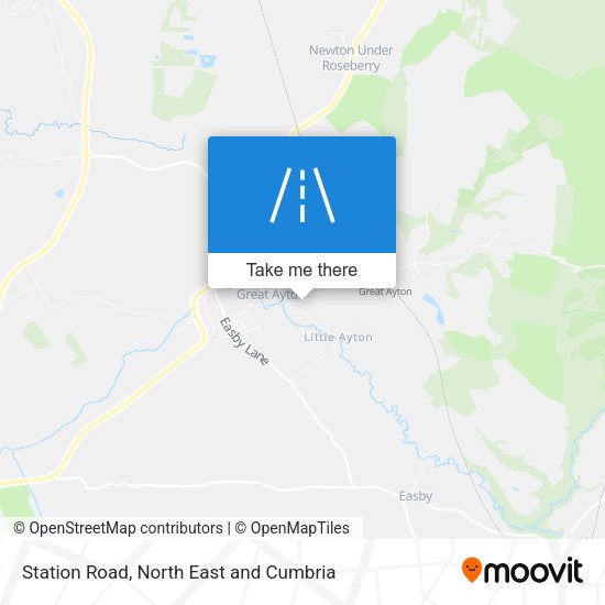 Station Road map