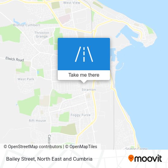 Bailey Street map