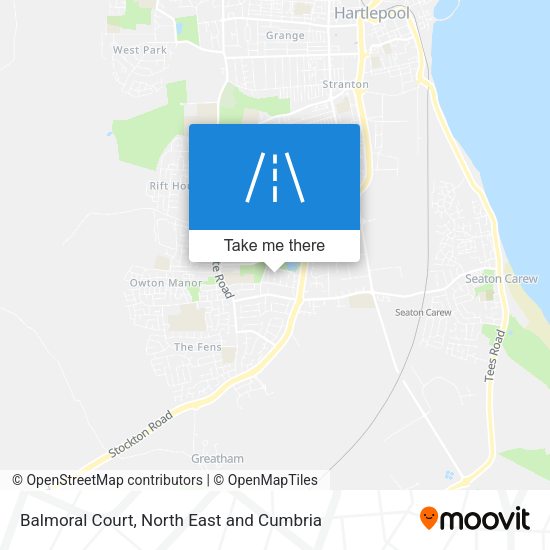 Balmoral Court map