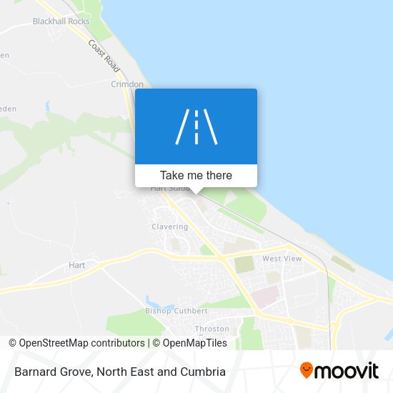 Barnard Grove map