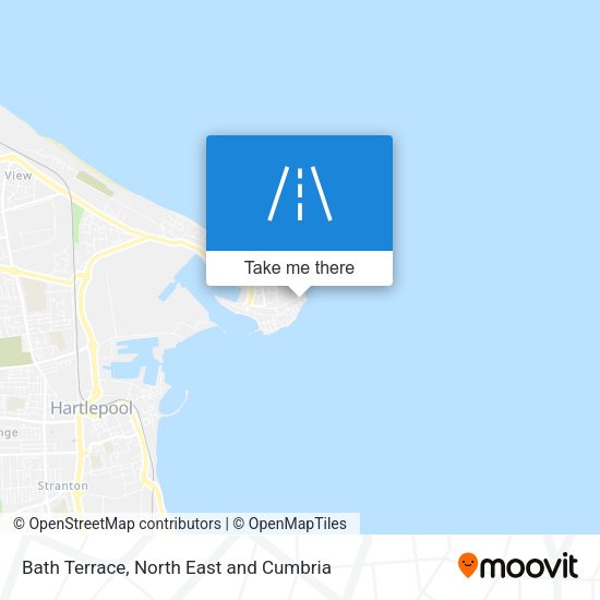 Bath Terrace map
