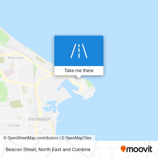 Beacon Street map