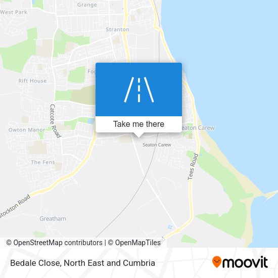 Bedale Close map