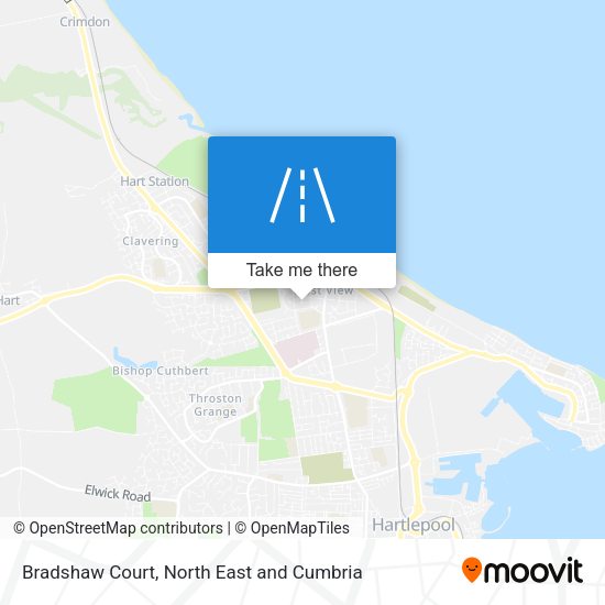 Bradshaw Court map