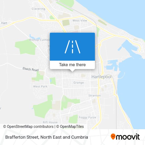 Brafferton Street map
