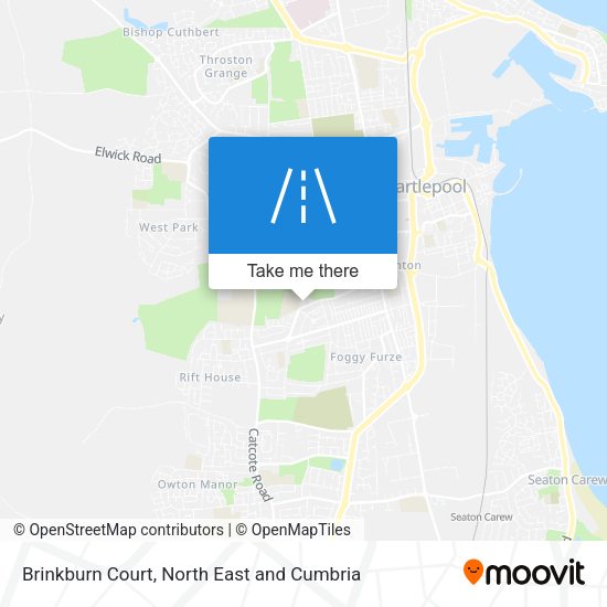 Brinkburn Court map