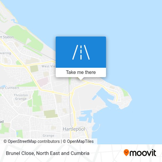 Brunel Close map