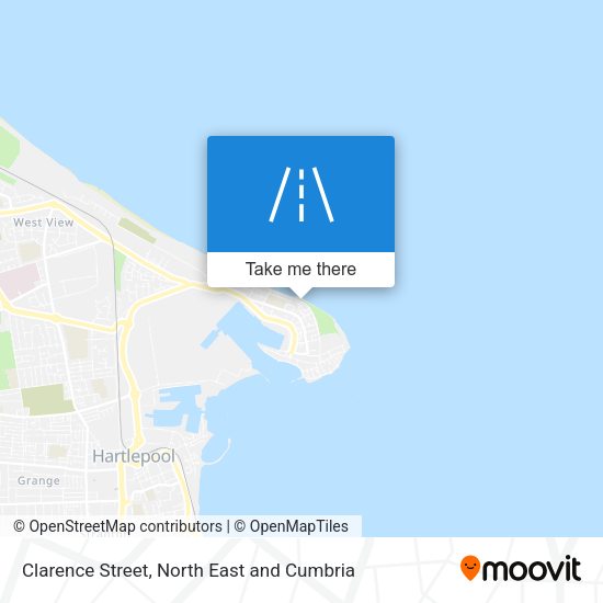 Clarence Street map