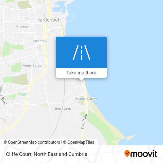 Cliffe Court map