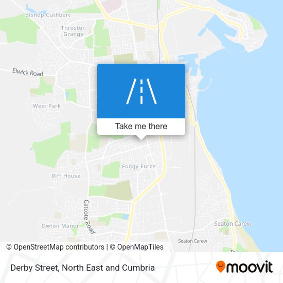 Derby Street map