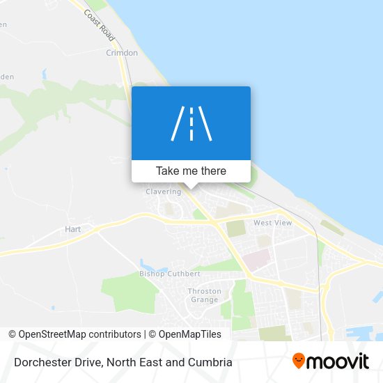 Dorchester Drive map