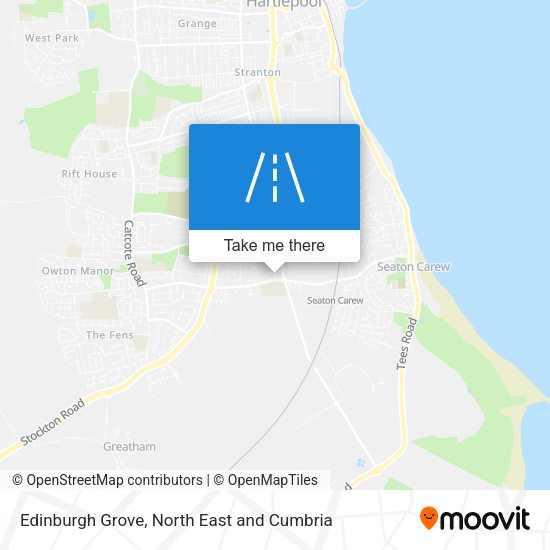 Edinburgh Grove map