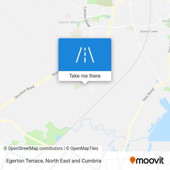 Egerton Terrace map