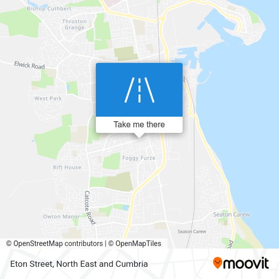 Eton Street map
