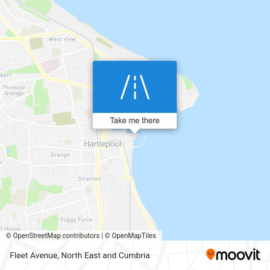 Fleet Avenue map