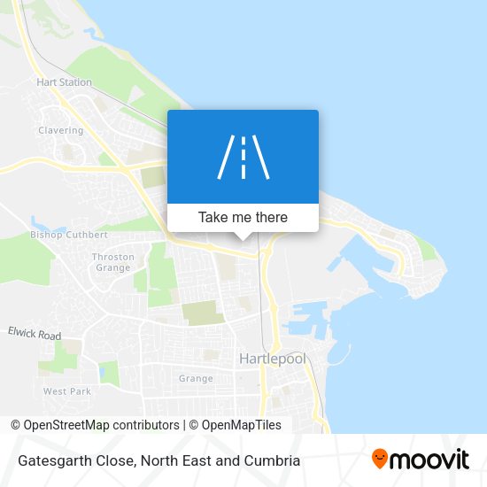 Gatesgarth Close map