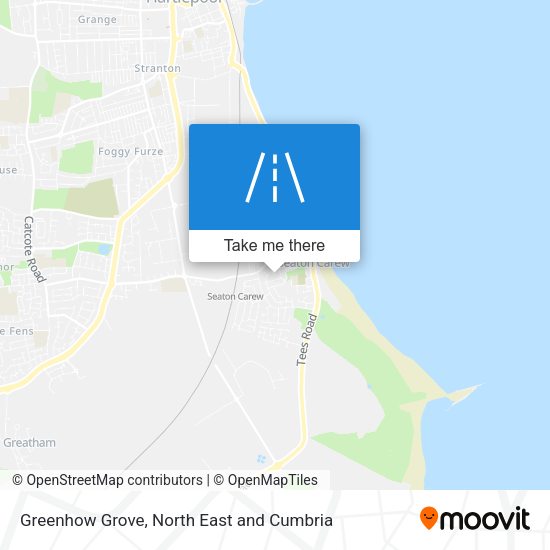 Greenhow Grove map