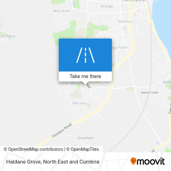 Haldane Grove map