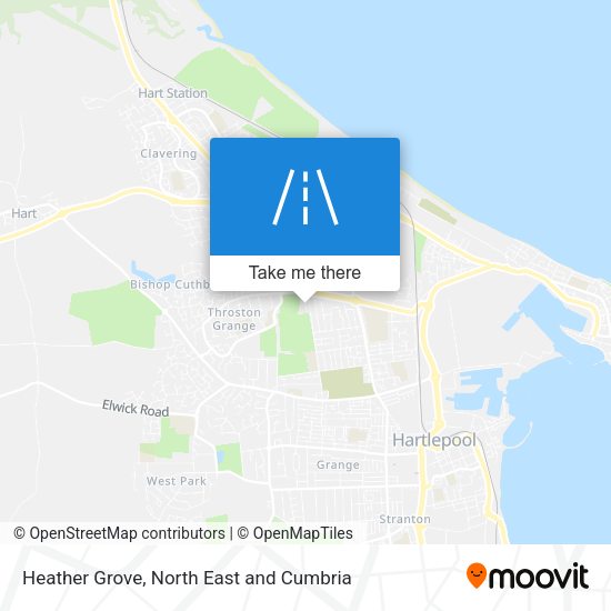 Heather Grove map