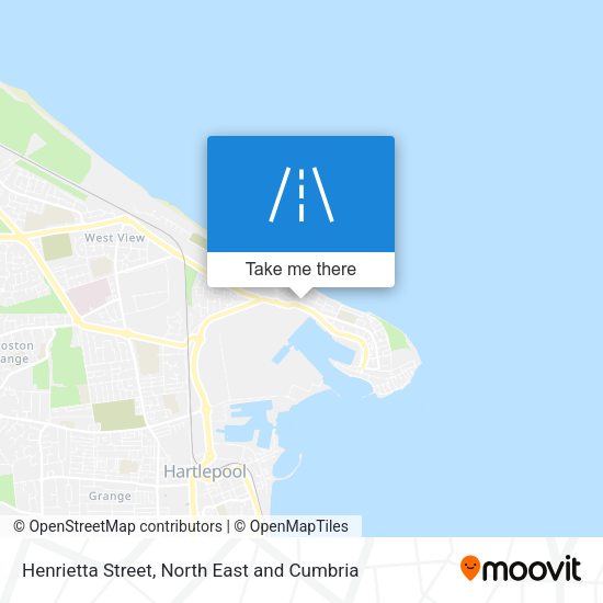 Henrietta Street map
