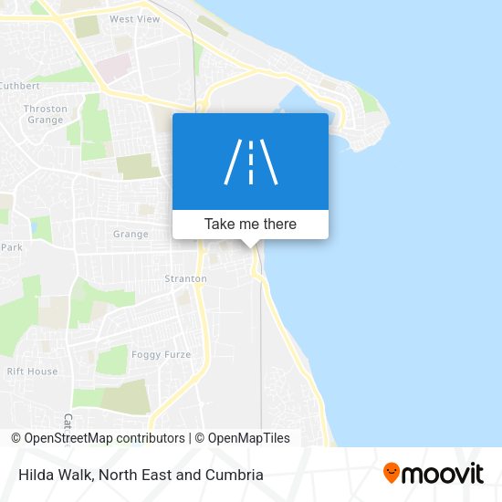 Hilda Walk map
