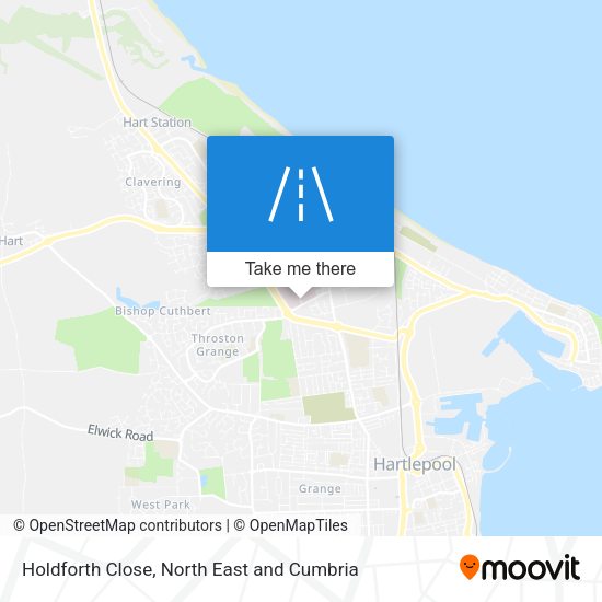 Holdforth Close map