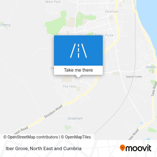 Iber Grove map