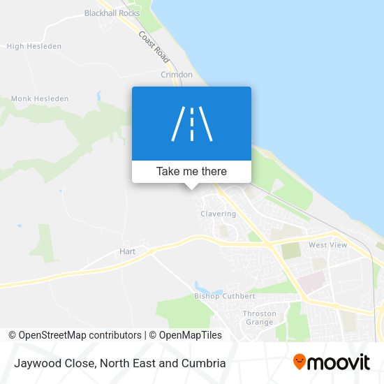 Jaywood Close map