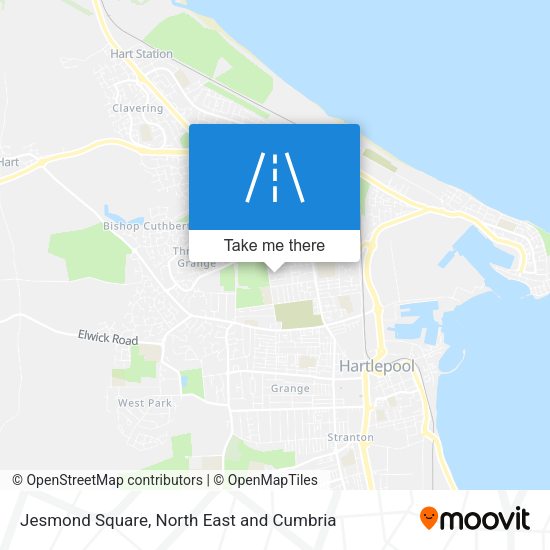 Jesmond Square map